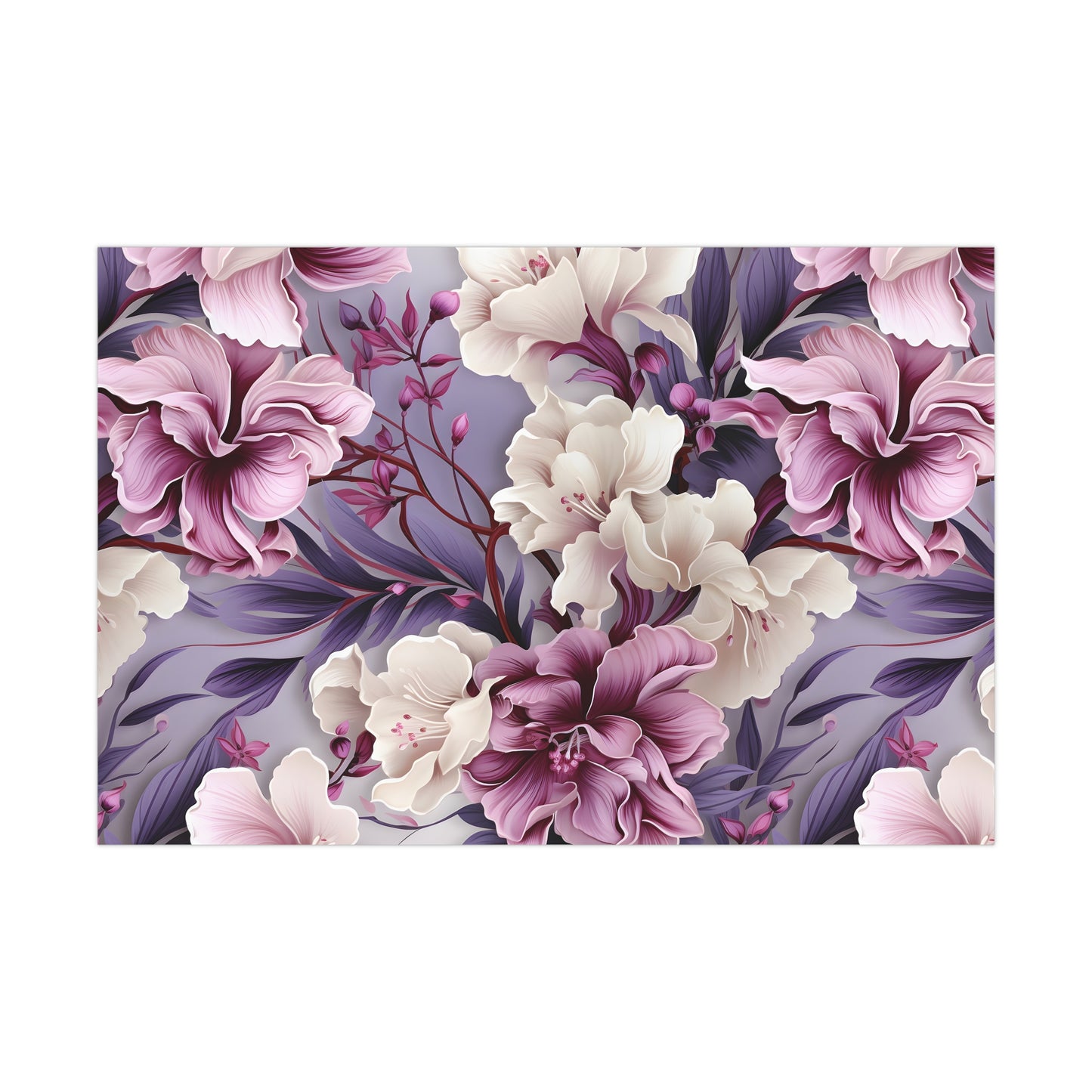 Orchids Gift Wrap Papers