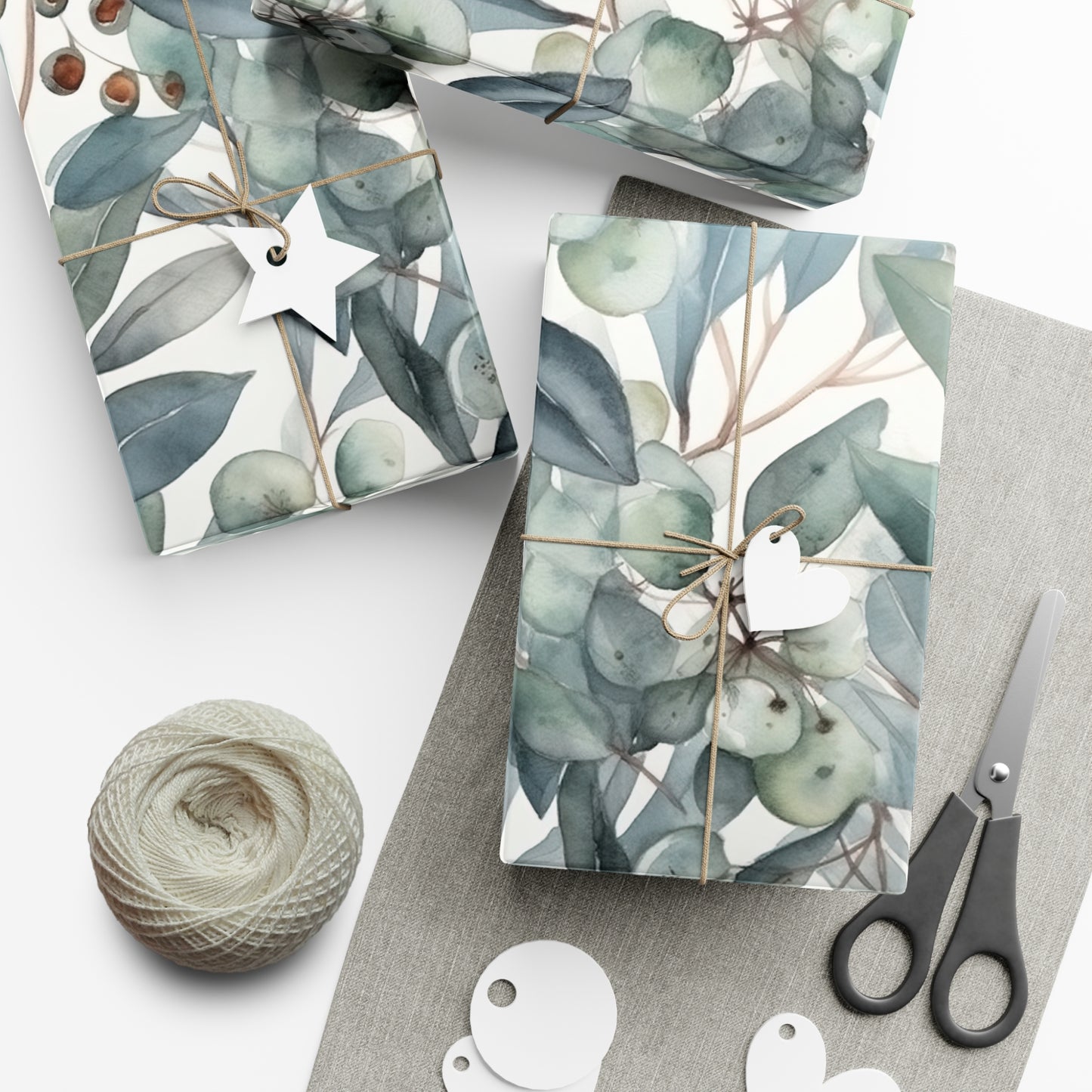 Eucalyptus Gift Wrap Papers