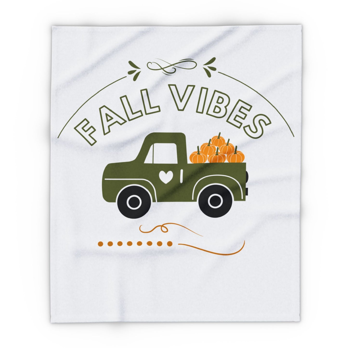 Fall Vibes Arctic Fleece Blanket | Cozy Autumn-Themed Throw