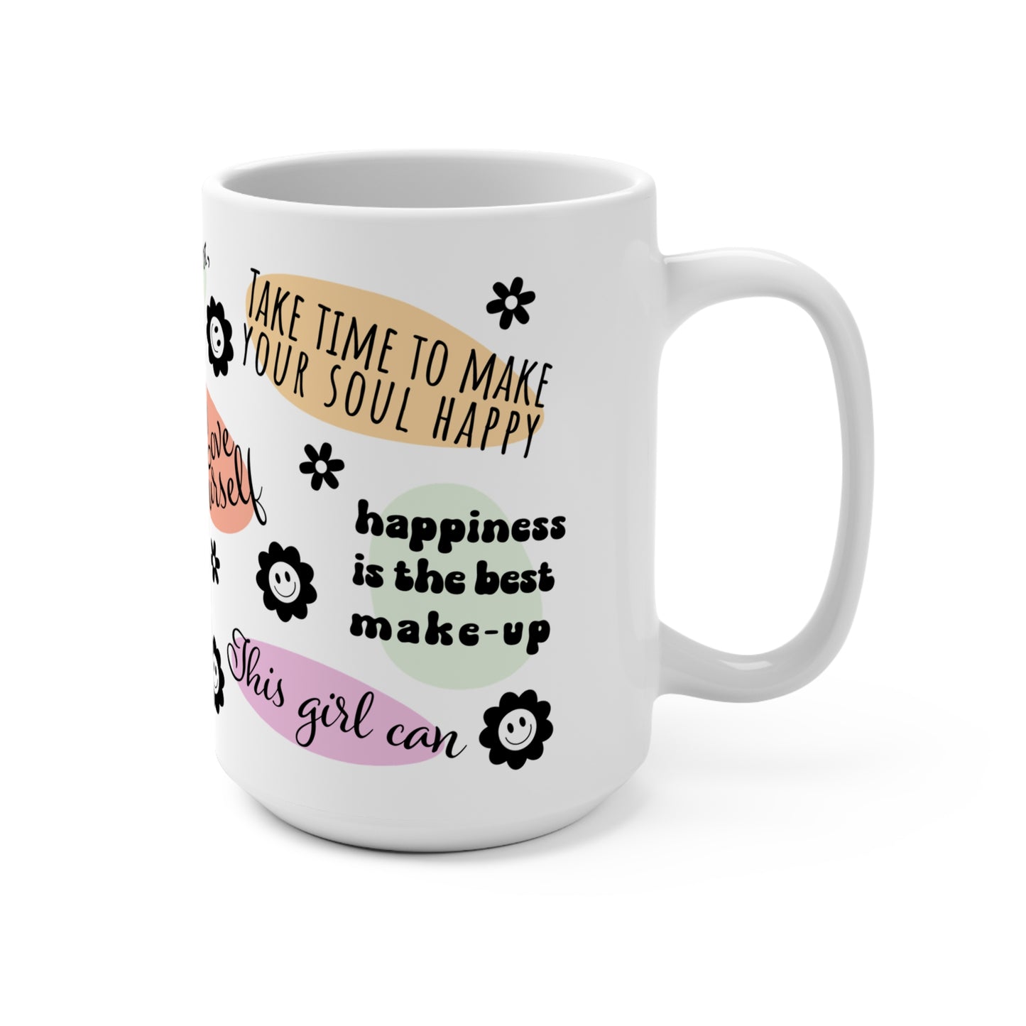 Positive Mental Health  Affirmation Mug 15oz