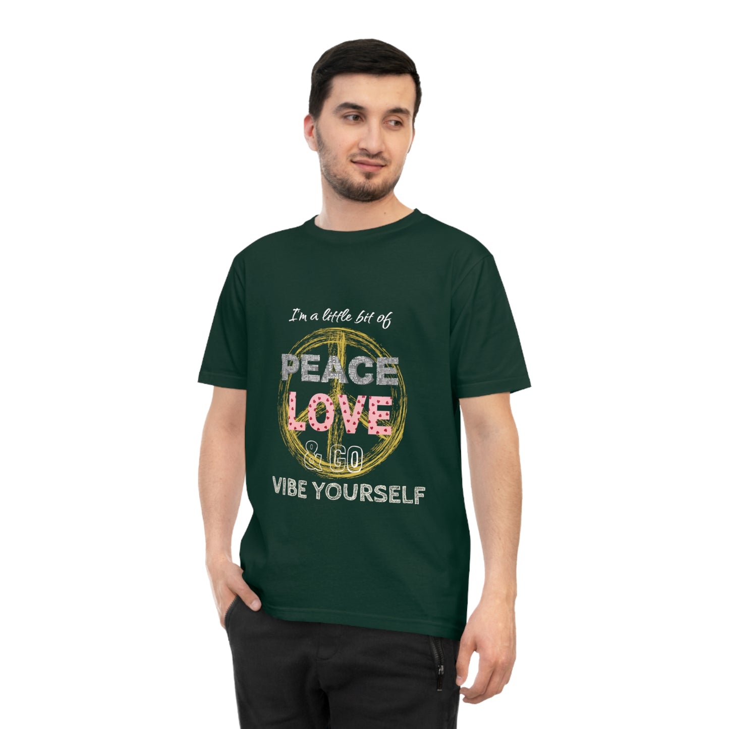 Peace, Love, Go Vibe yourself - Unisex Classic Jersey T-shirt