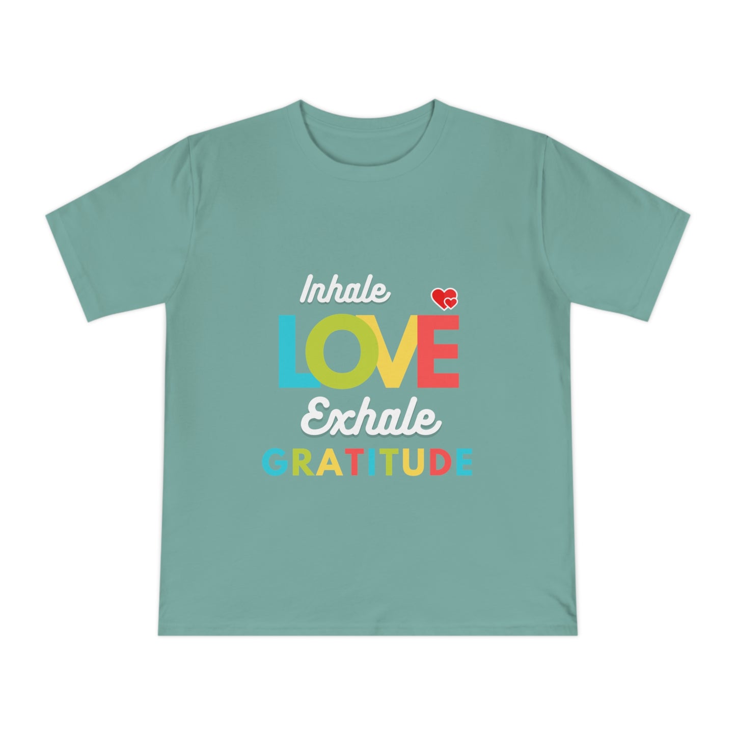 Inhale Love, Exhale Gratitude Unisex Classic Jersey T-shirt