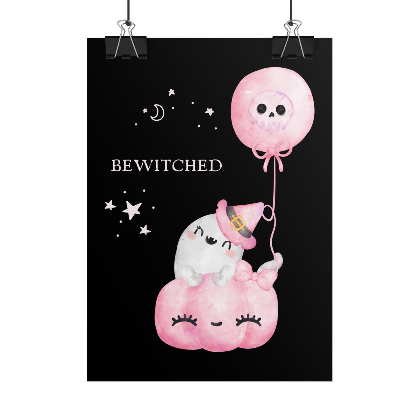 Bewitched Holding Hands Rolled Poster | Mystical Wall Art Decor