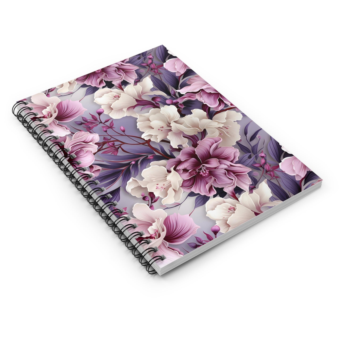 Orchids  Spiral Notebook - Ruled Line