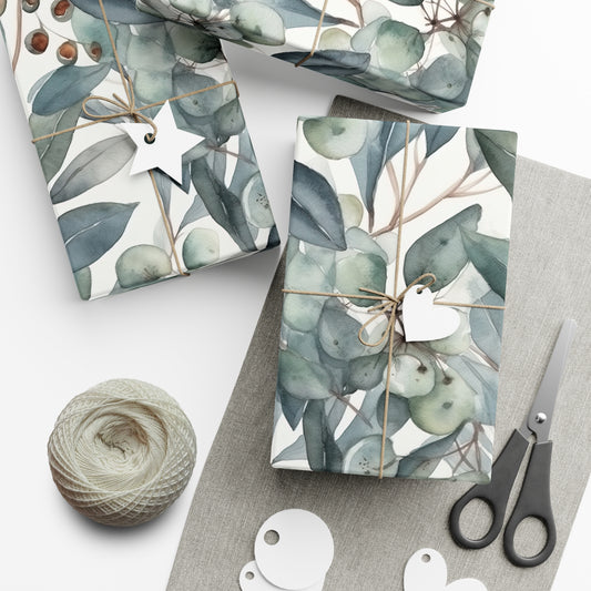 Eucalyptus Gift Wrap Papers