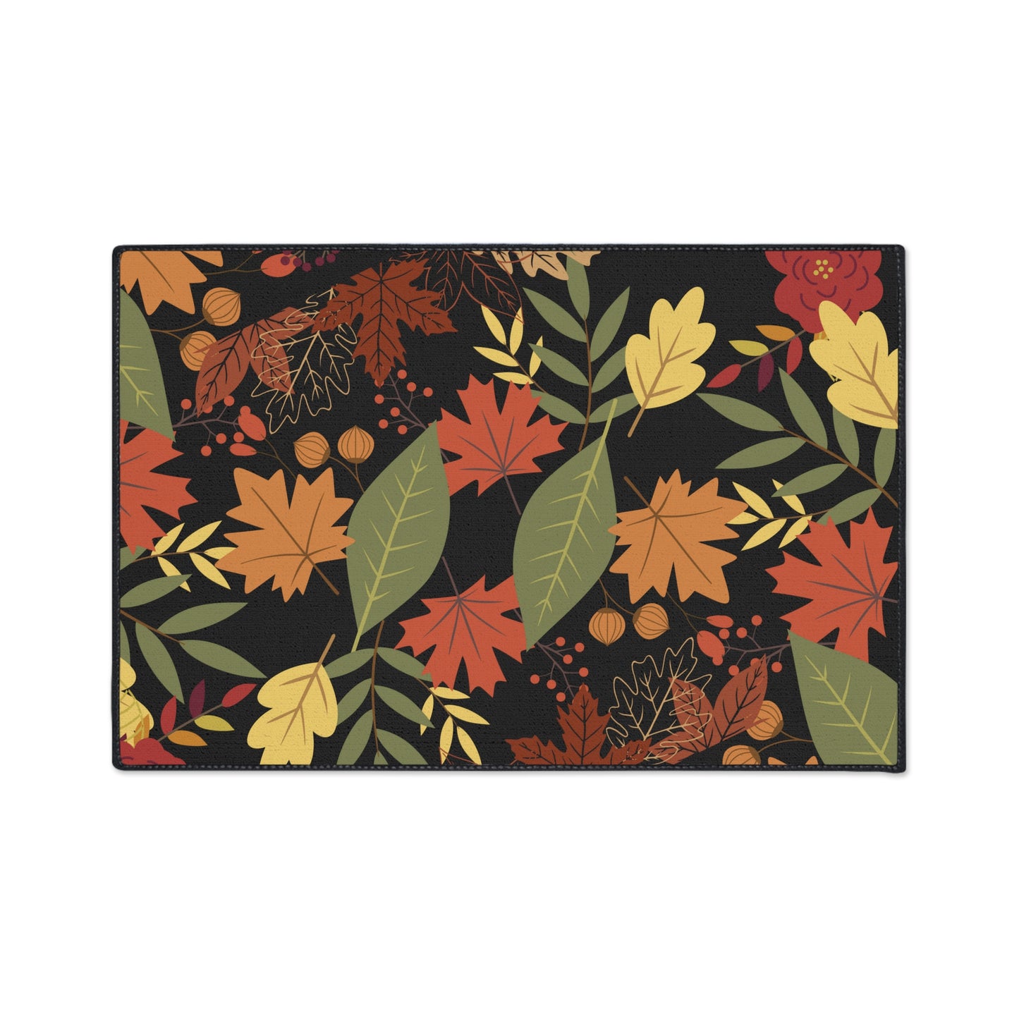 Fall Design Heavy Duty Floor Mat | Durable & Stylish Autumn Entryway Decor