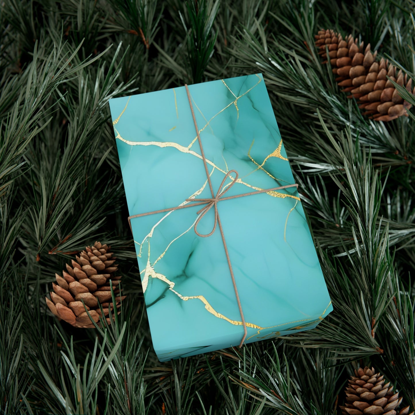 Turquoise Gift Wrap Papers