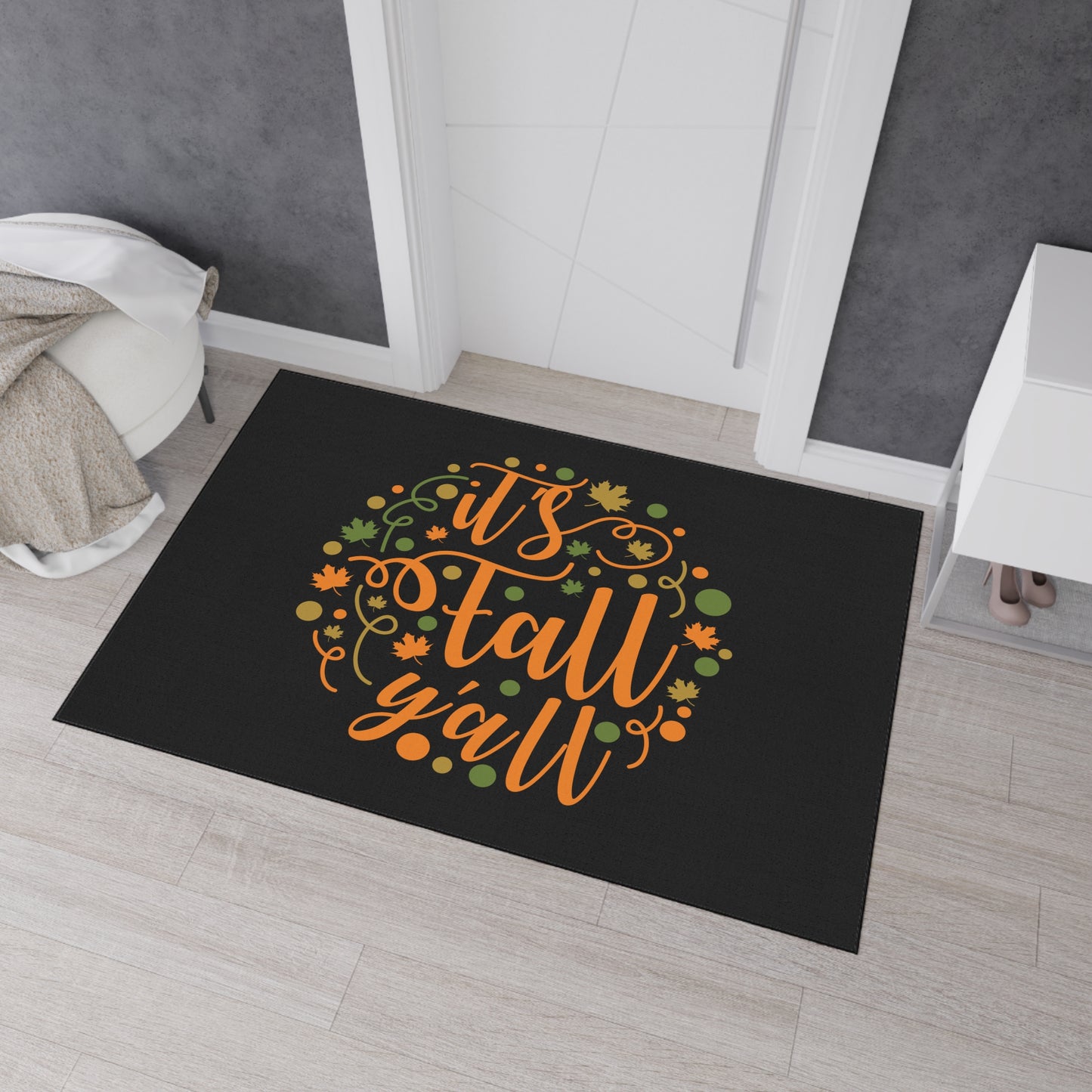 It's Fall Y'all Heavy Duty Floor Mat | Durable & Festive Autumn Entryway Decor