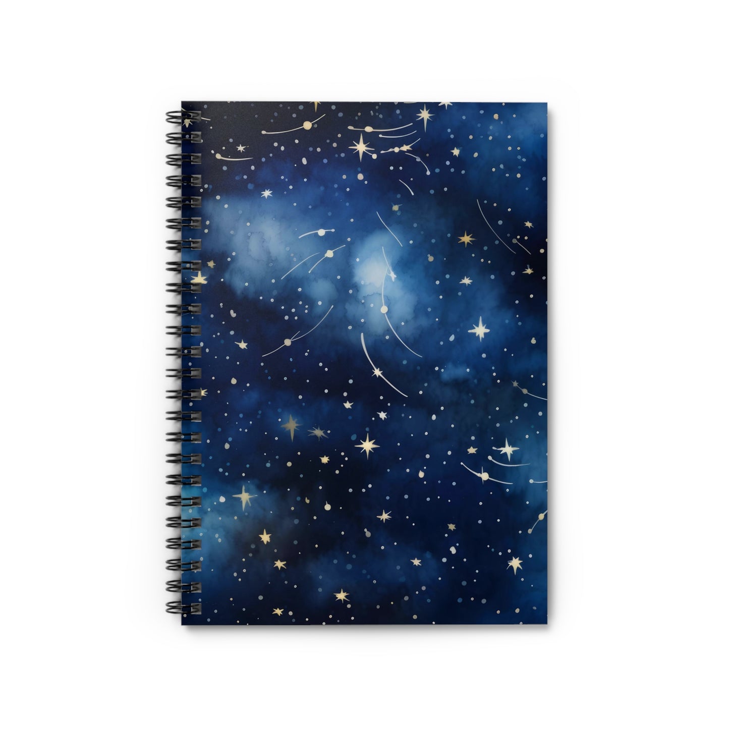 Starry Night Spiral Notebook - Ruled Line