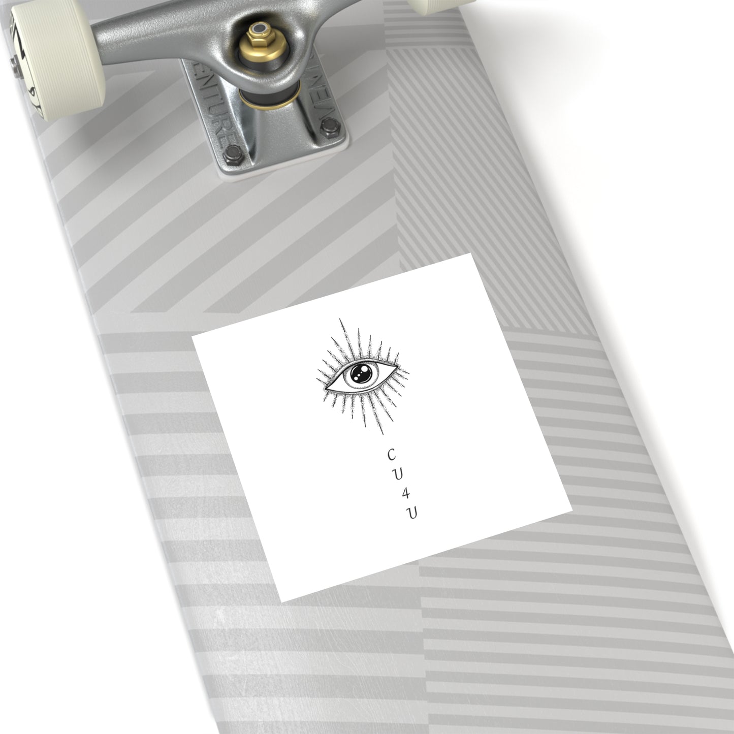 I see you for you Square Stickers, Indoor\Outdoor