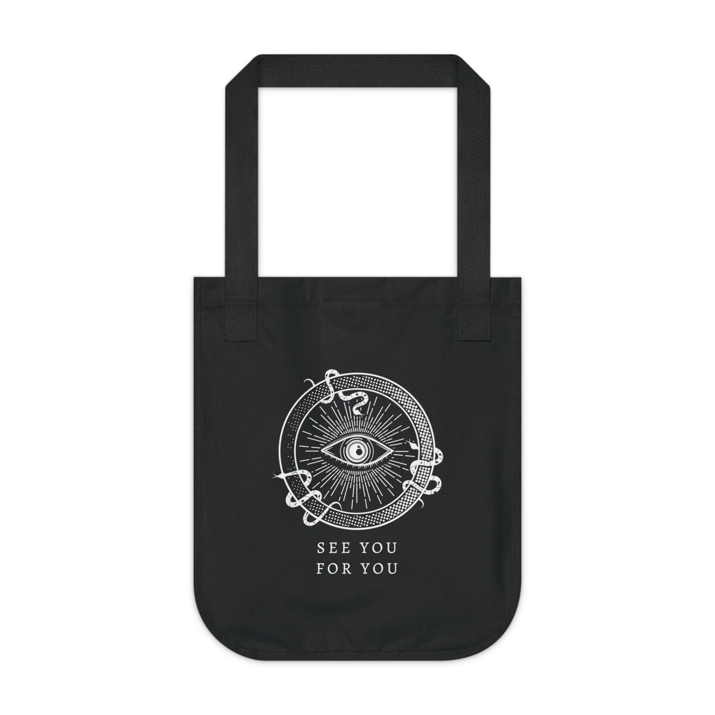 I see you for you Organic Canvas Tote Bag