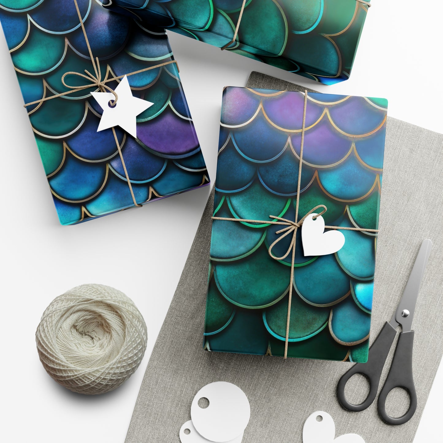 Mermaid Gift Wrap Papers