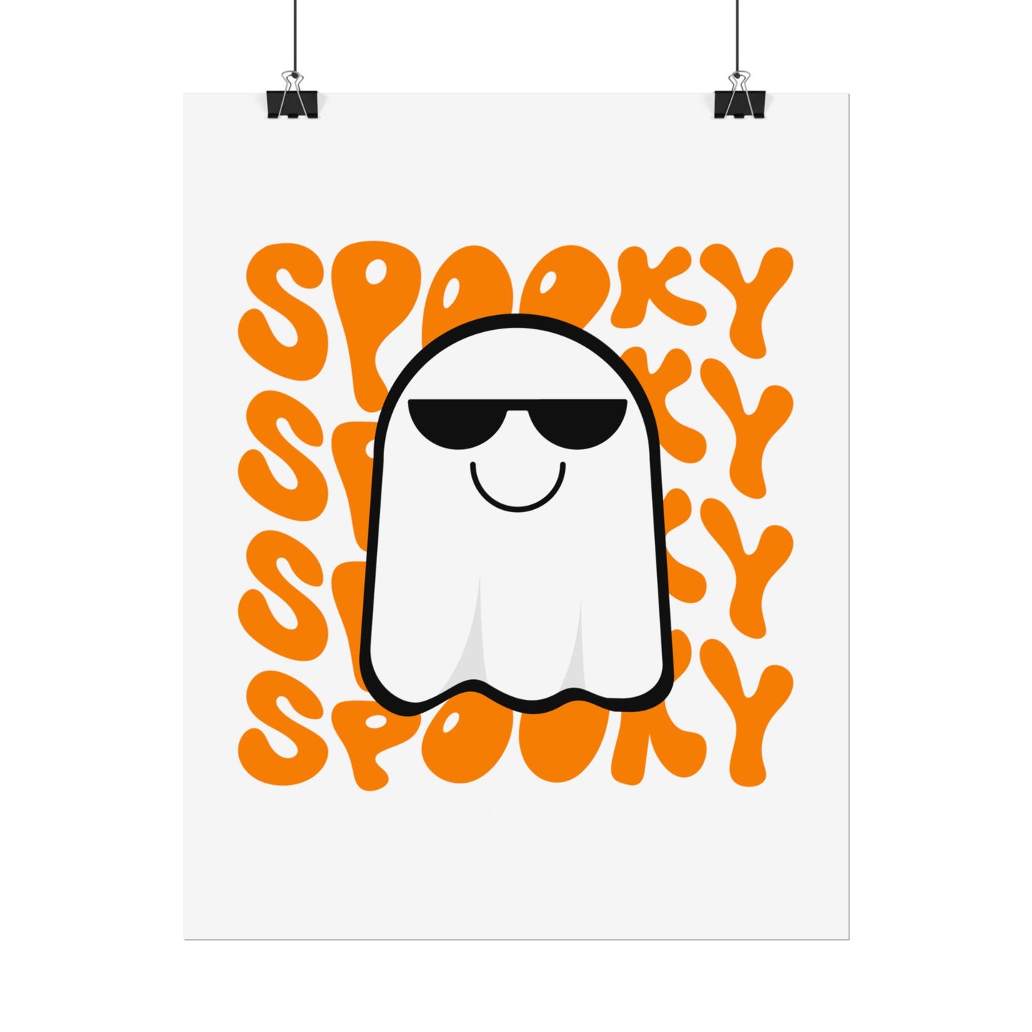 Spooky Rolled Poster | Halloween Wall Art Decor