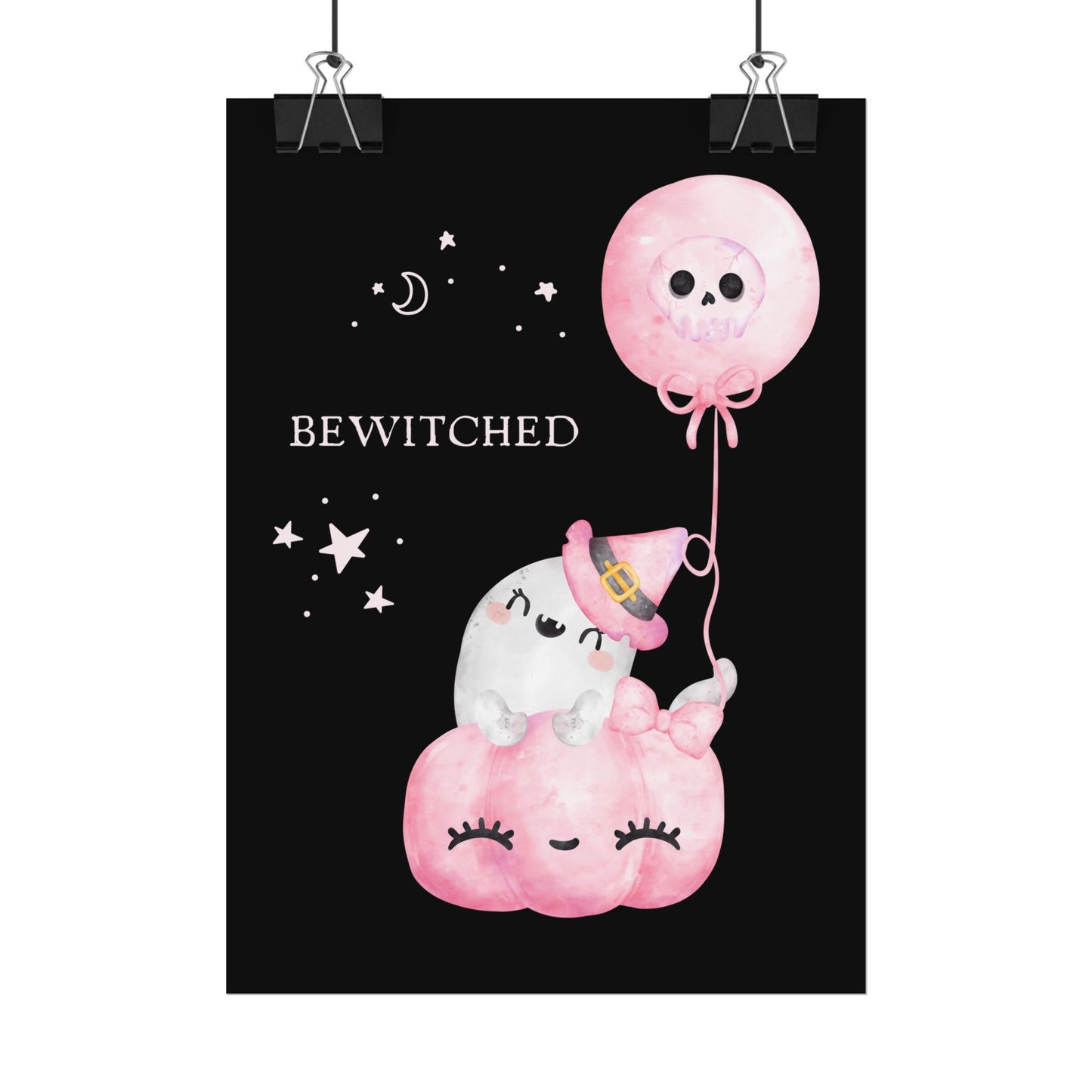 Bewitched Holding Hands Rolled Poster | Mystical Wall Art Decor