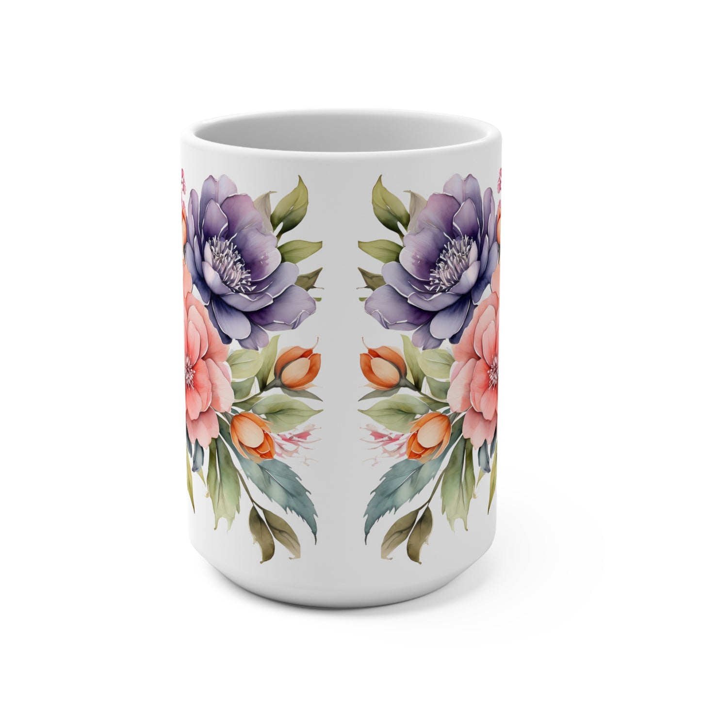 Spring Florals Mug 15oz