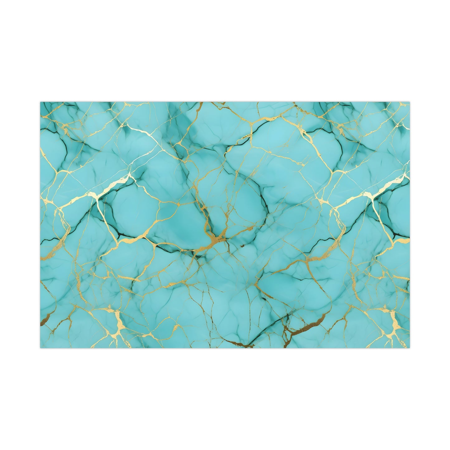 Turquoise Gift Wrap Papers