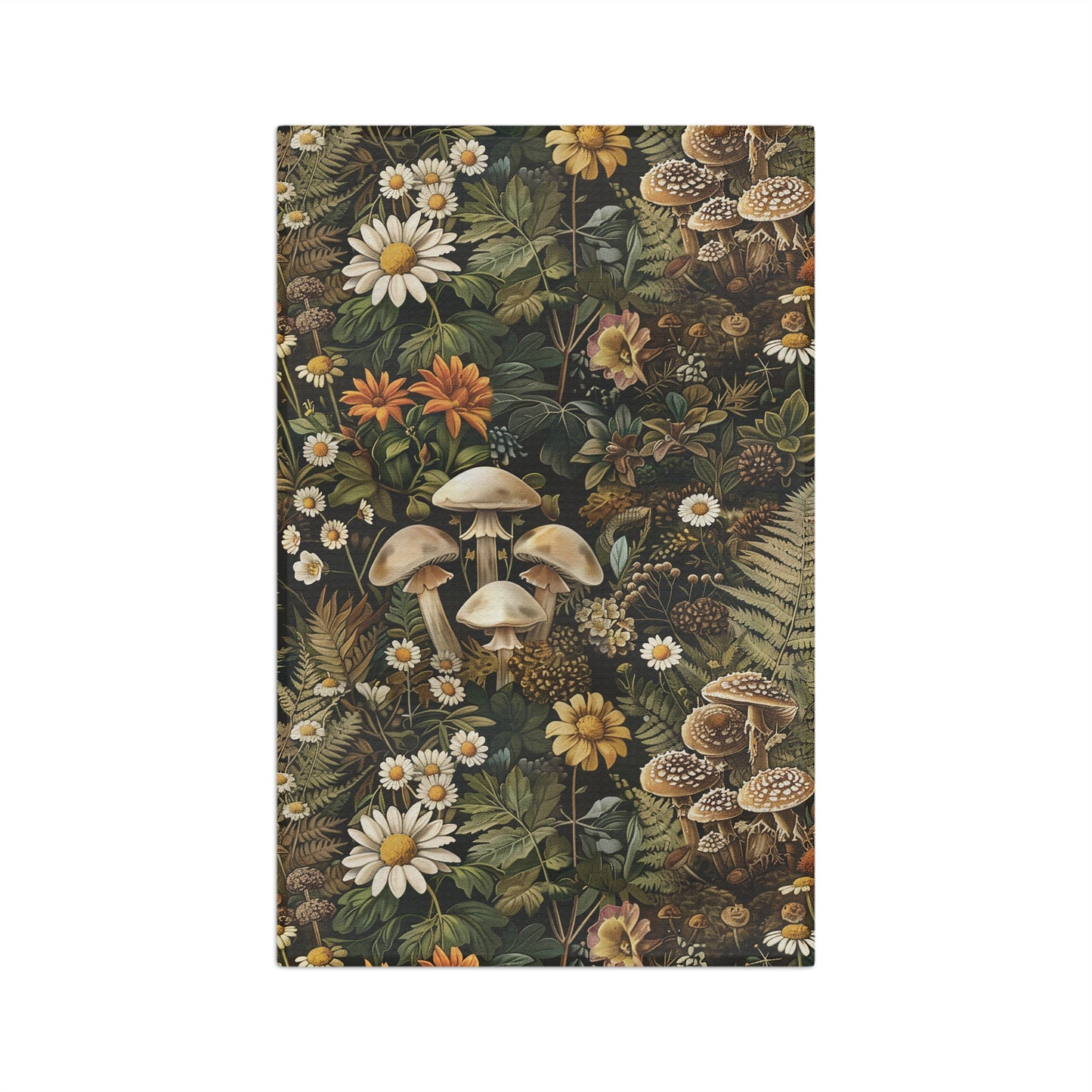 Woodland Flora Microfiber Tea Towel