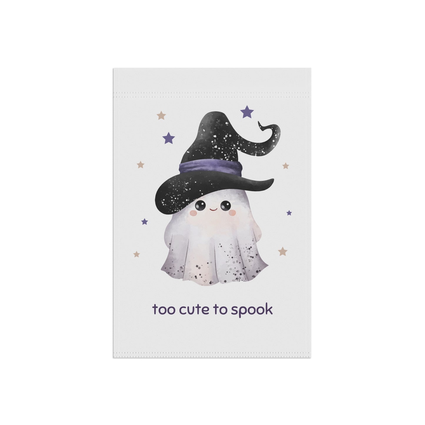 Too Cute to Spook Garden & House Banner | Fun Halloween Outdoor Decor