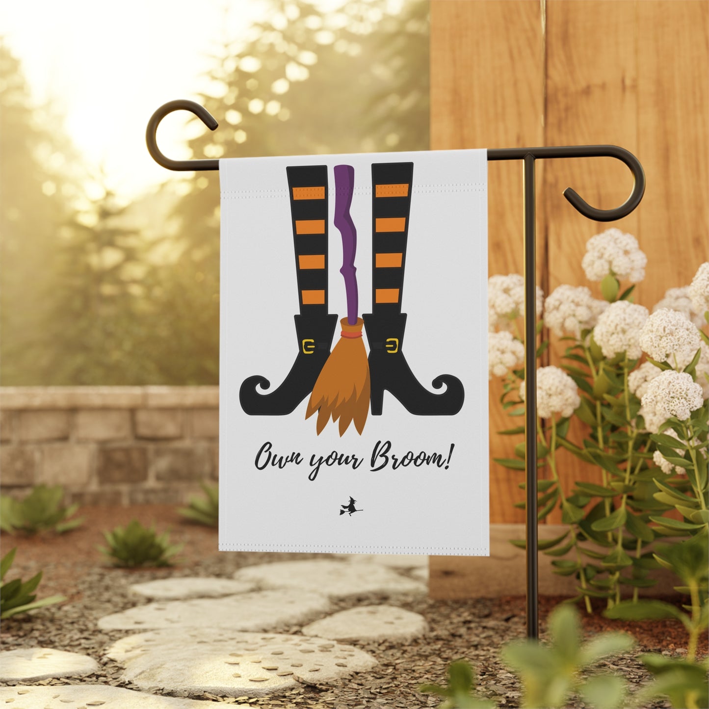 Own your broom Garden & House Banner