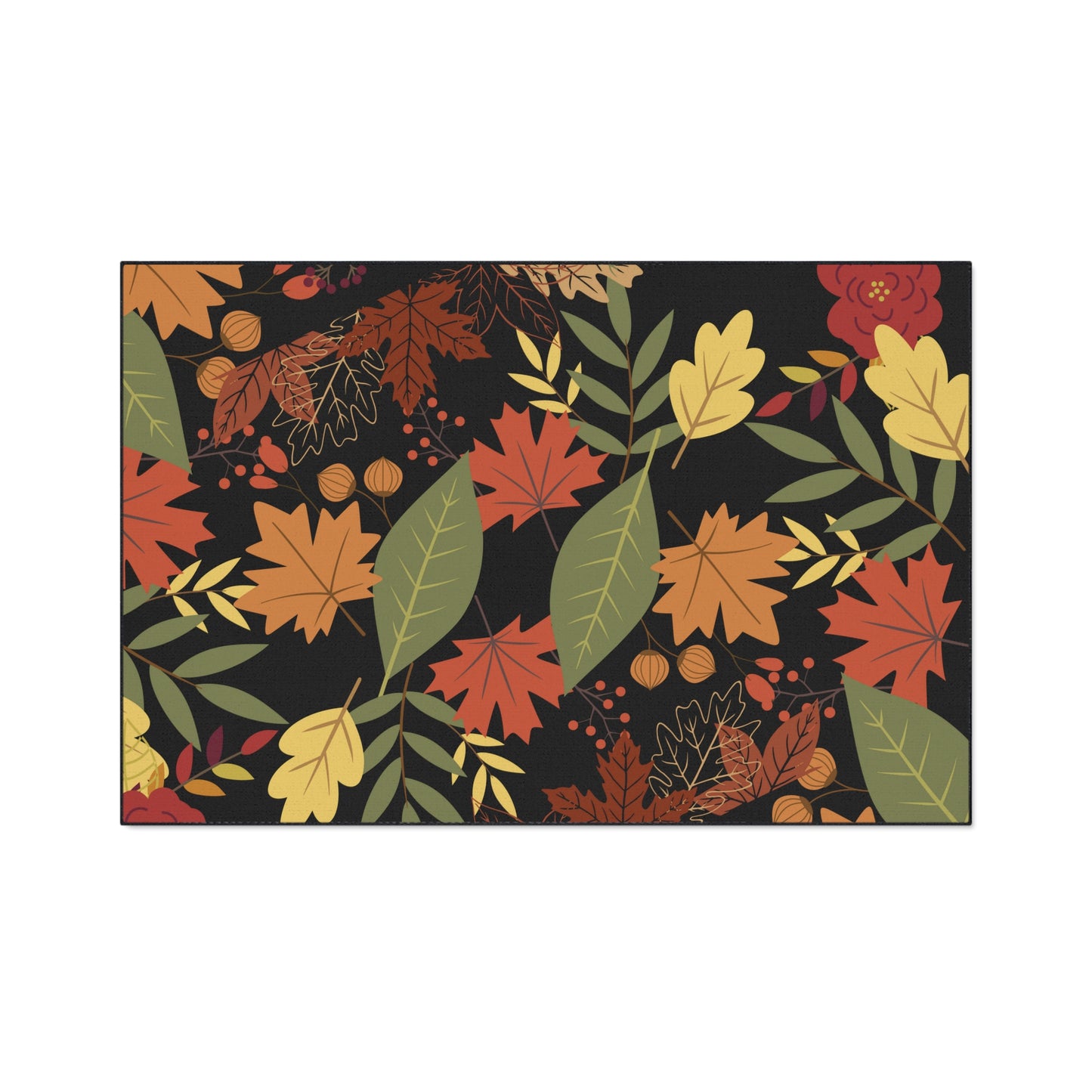 Fall Design Heavy Duty Floor Mat | Durable & Stylish Autumn Entryway Decor