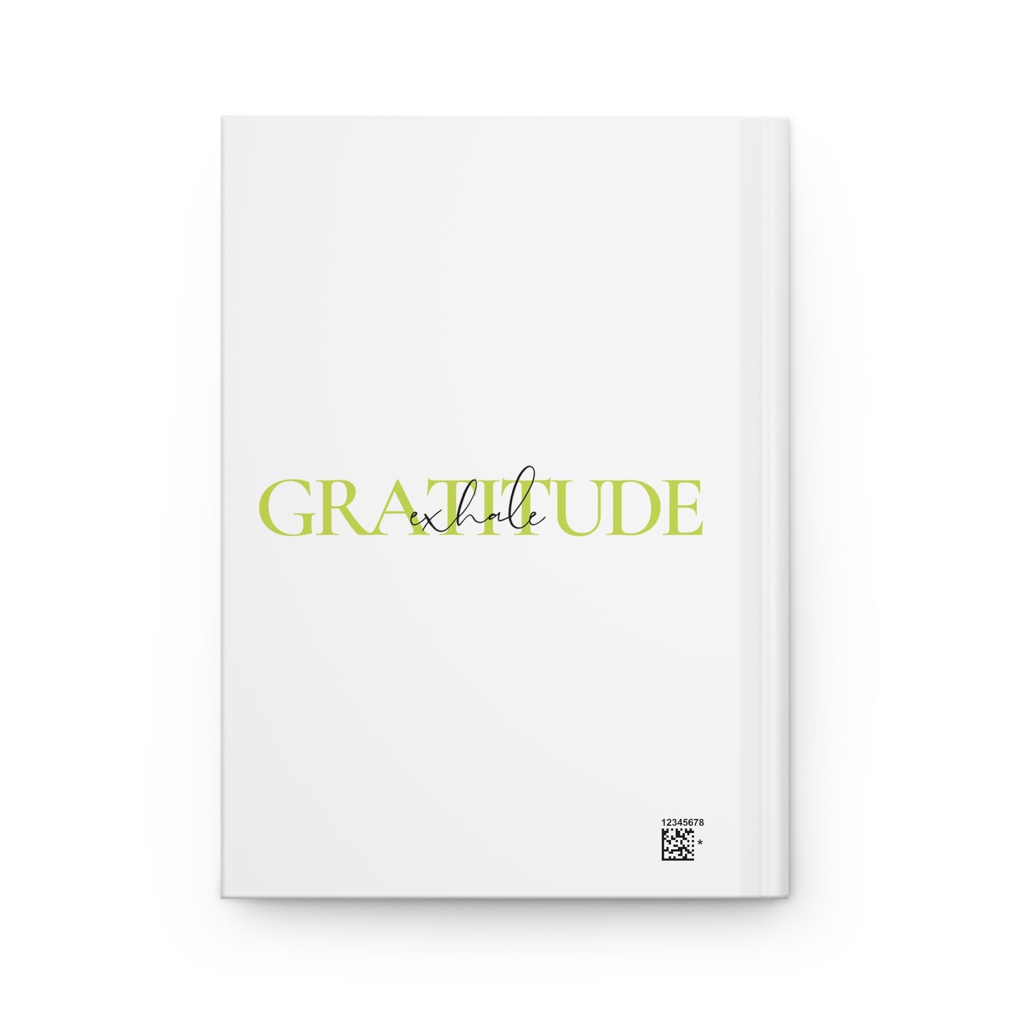 Breathe in love, exhale gratitude Hardcover Journal Matte