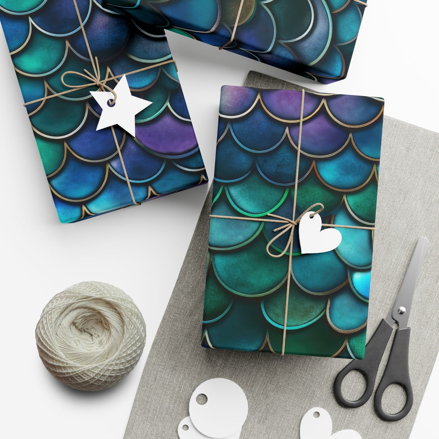 Mermaid Gift Wrap Papers