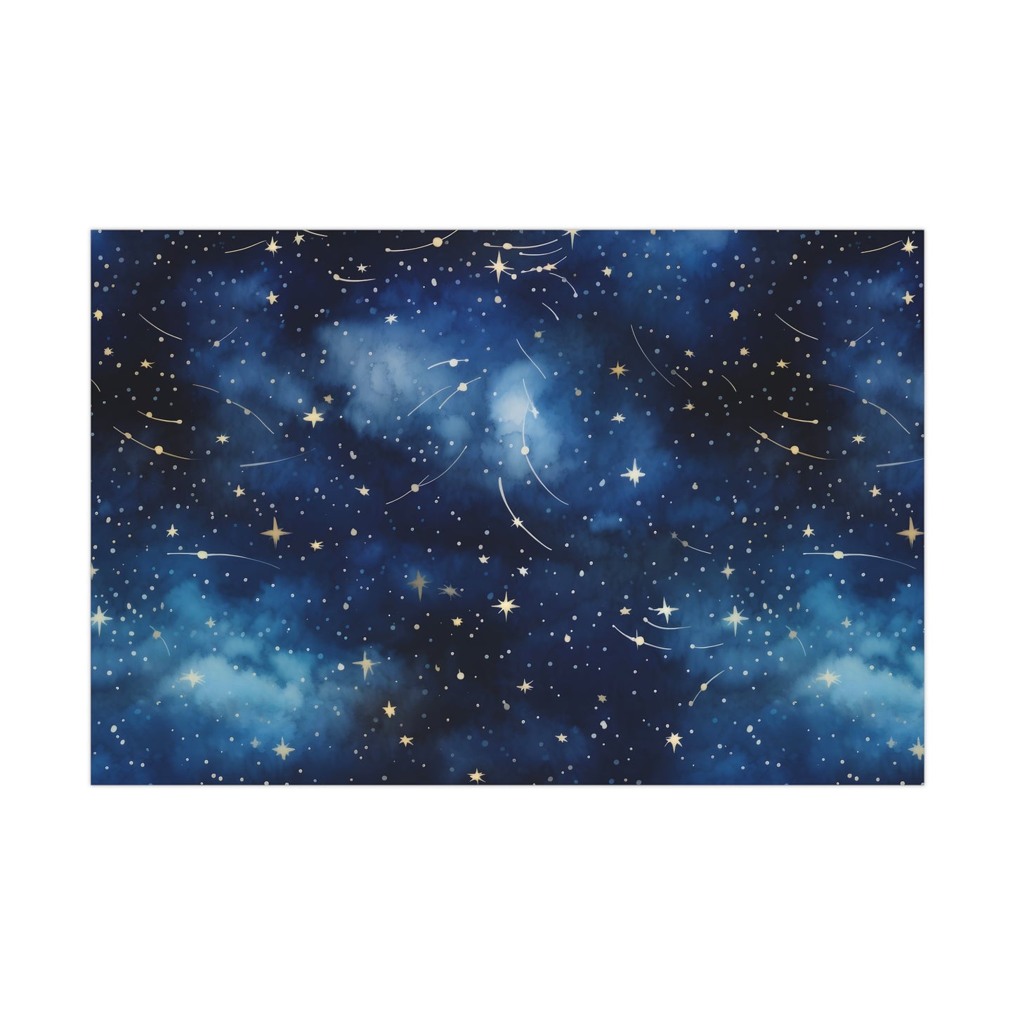 Starry Night Gift Wrap Papers