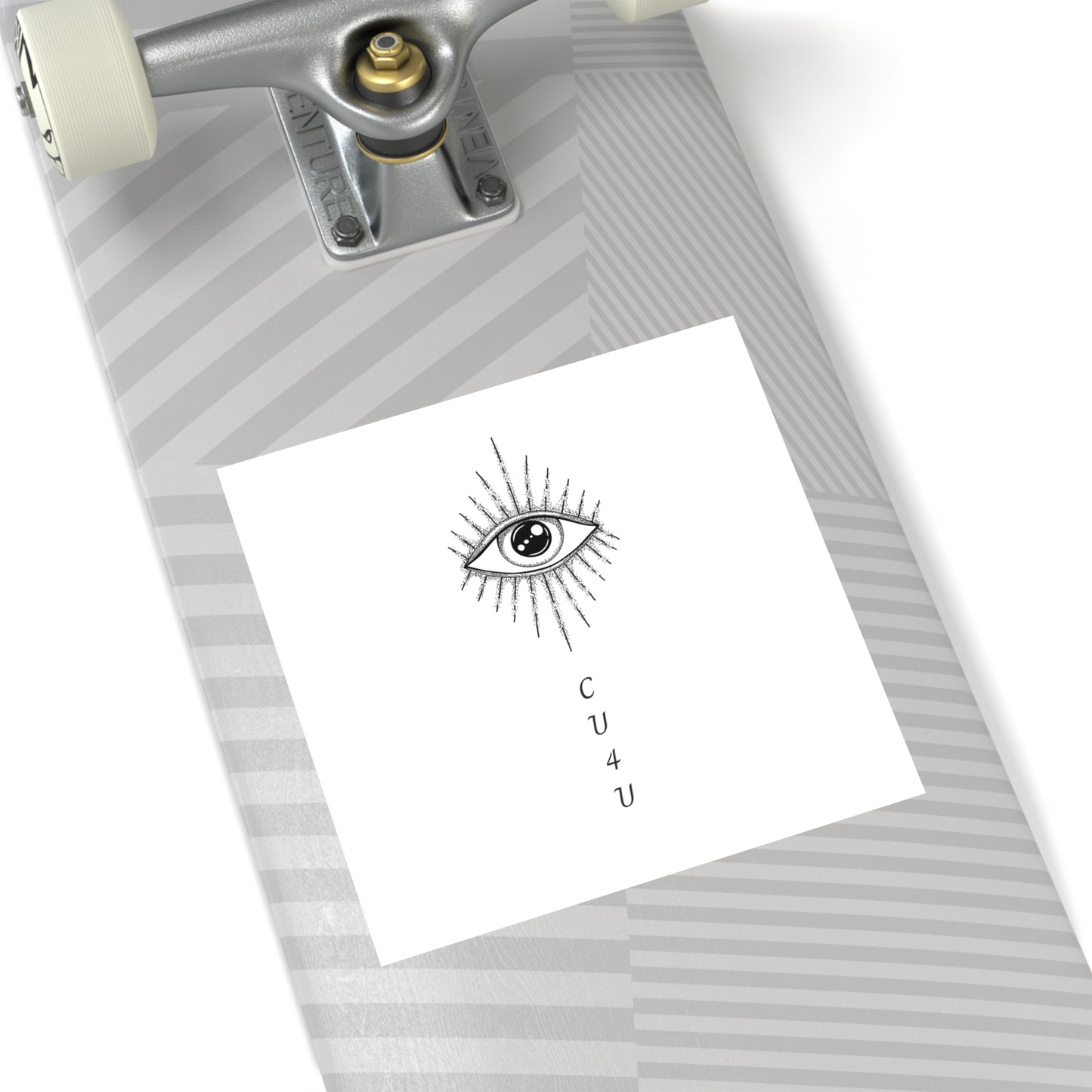 I see you for you Square Stickers, Indoor\Outdoor