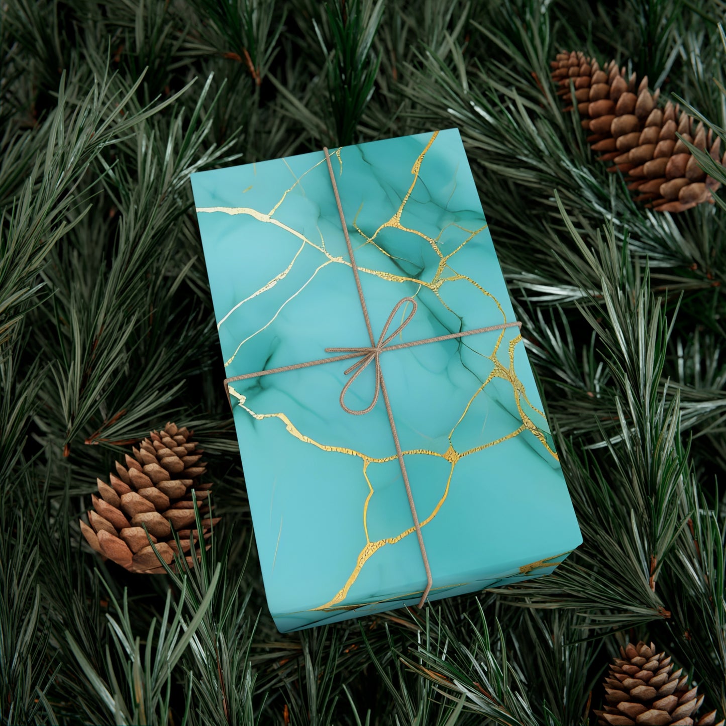 Turquoise Gift Wrap Papers