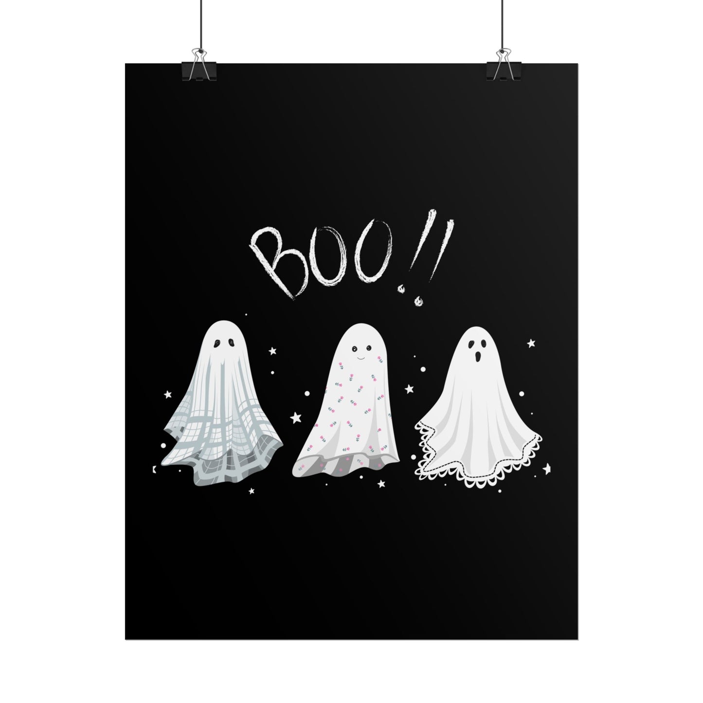 Boo Rolled Posters