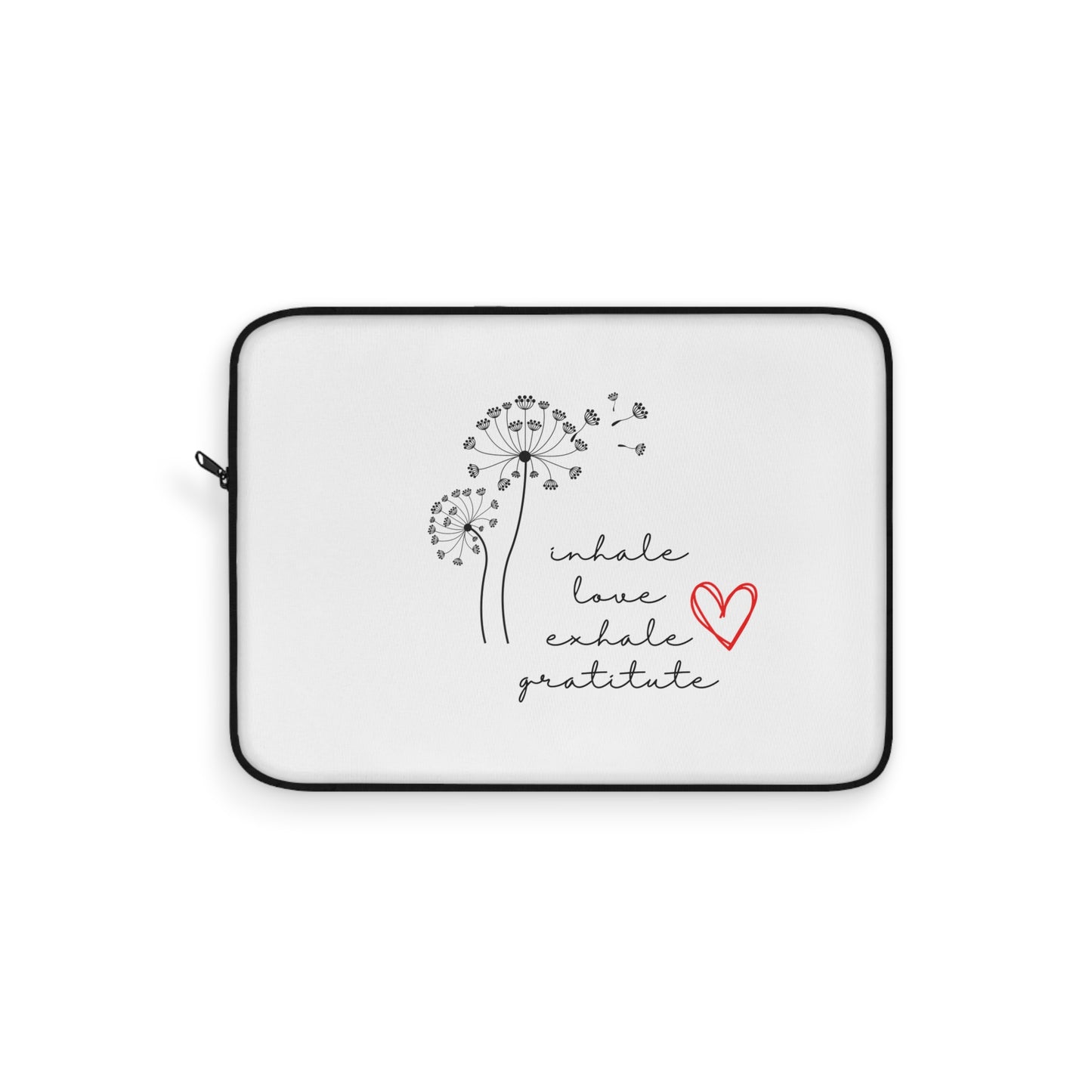 Inhale Love Exhale Gratitude Laptop Sleeve