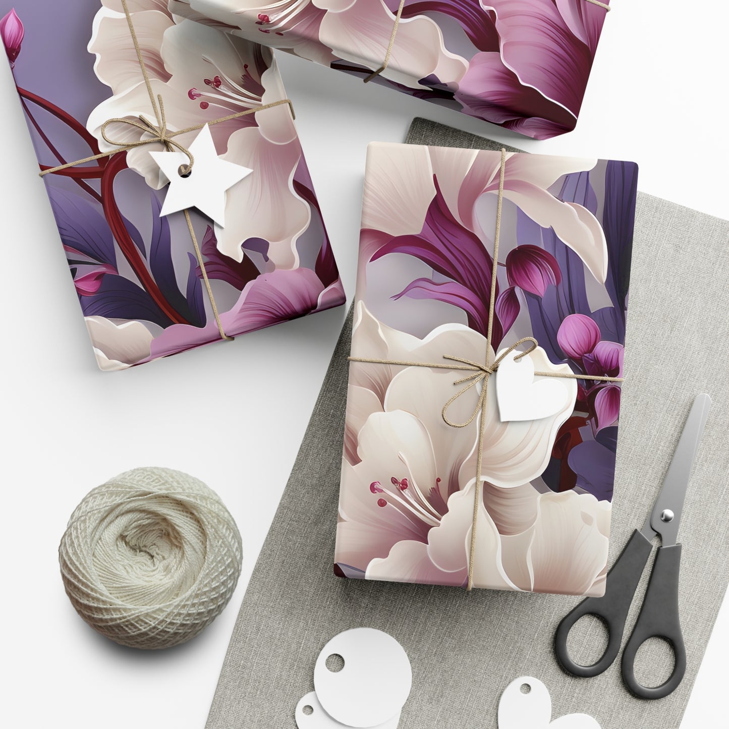 Orchids Gift Wrap Papers