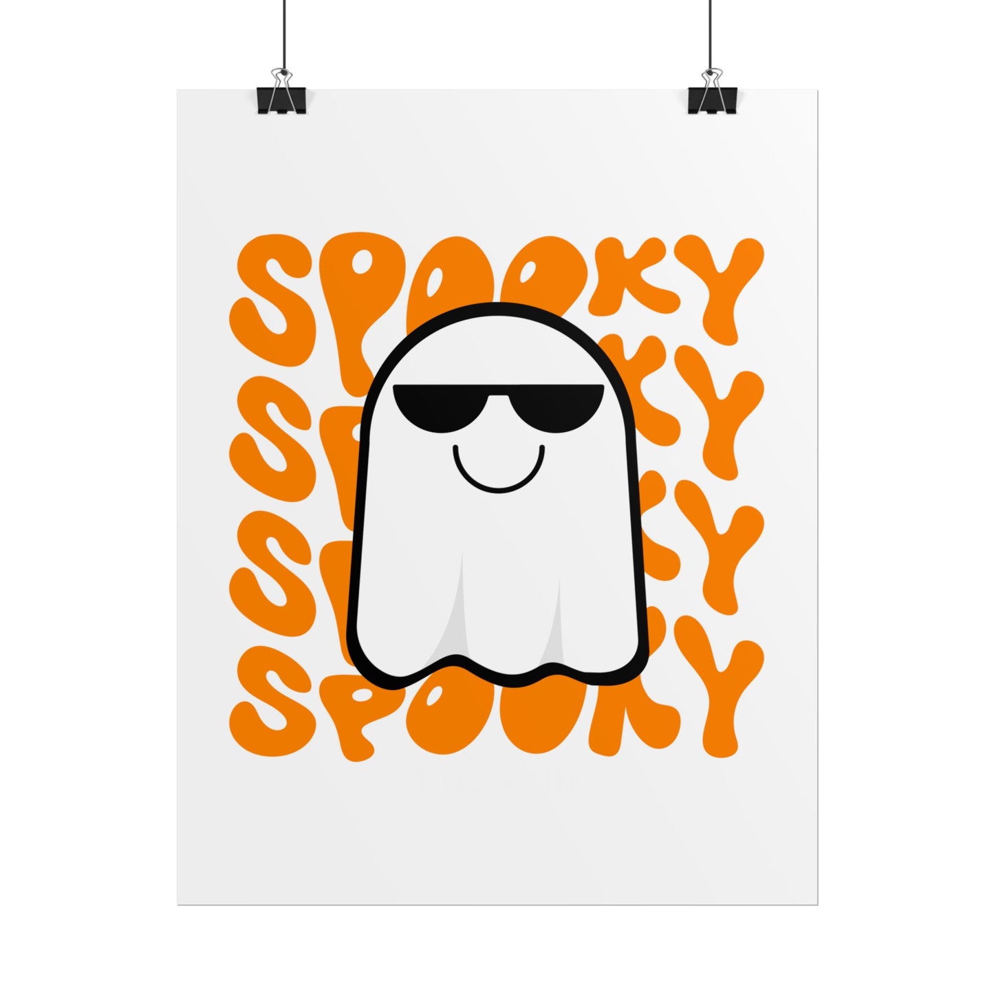 Spooky Rolled Poster | Halloween Wall Art Decor