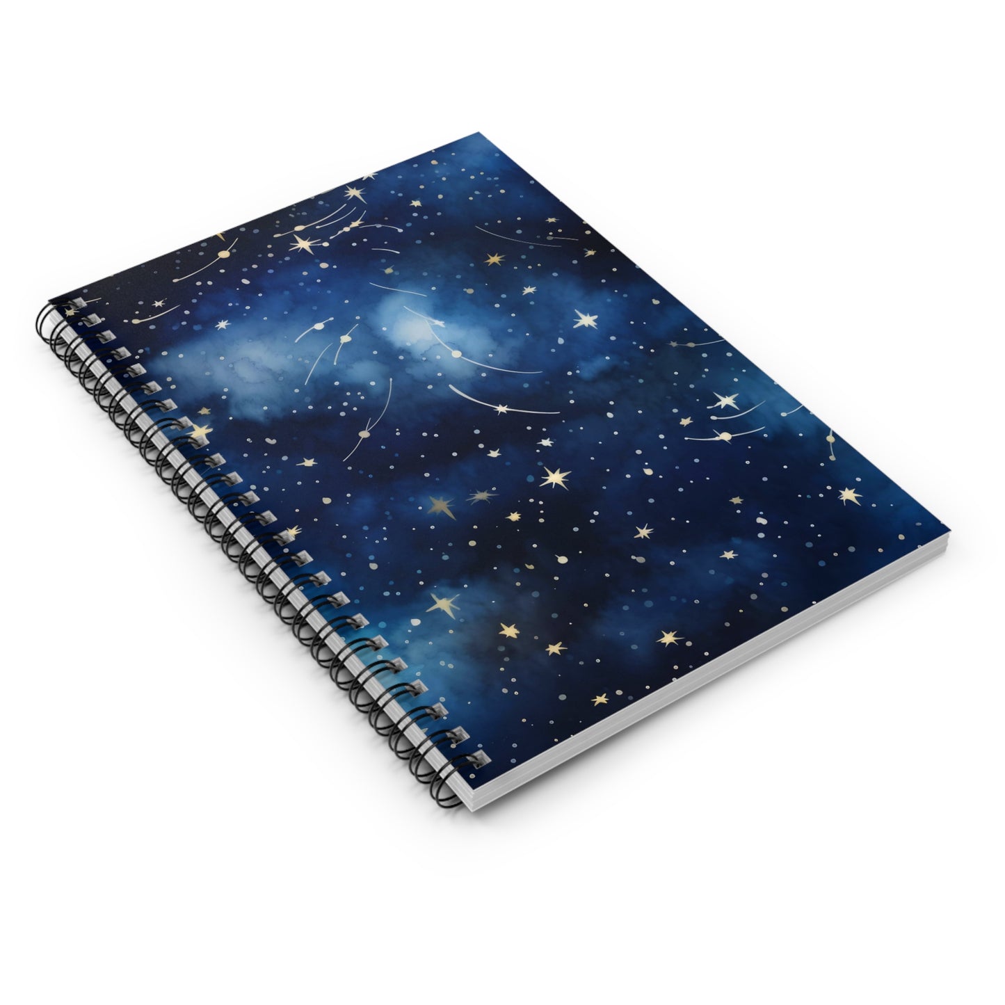 Starry Night Spiral Notebook - Ruled Line