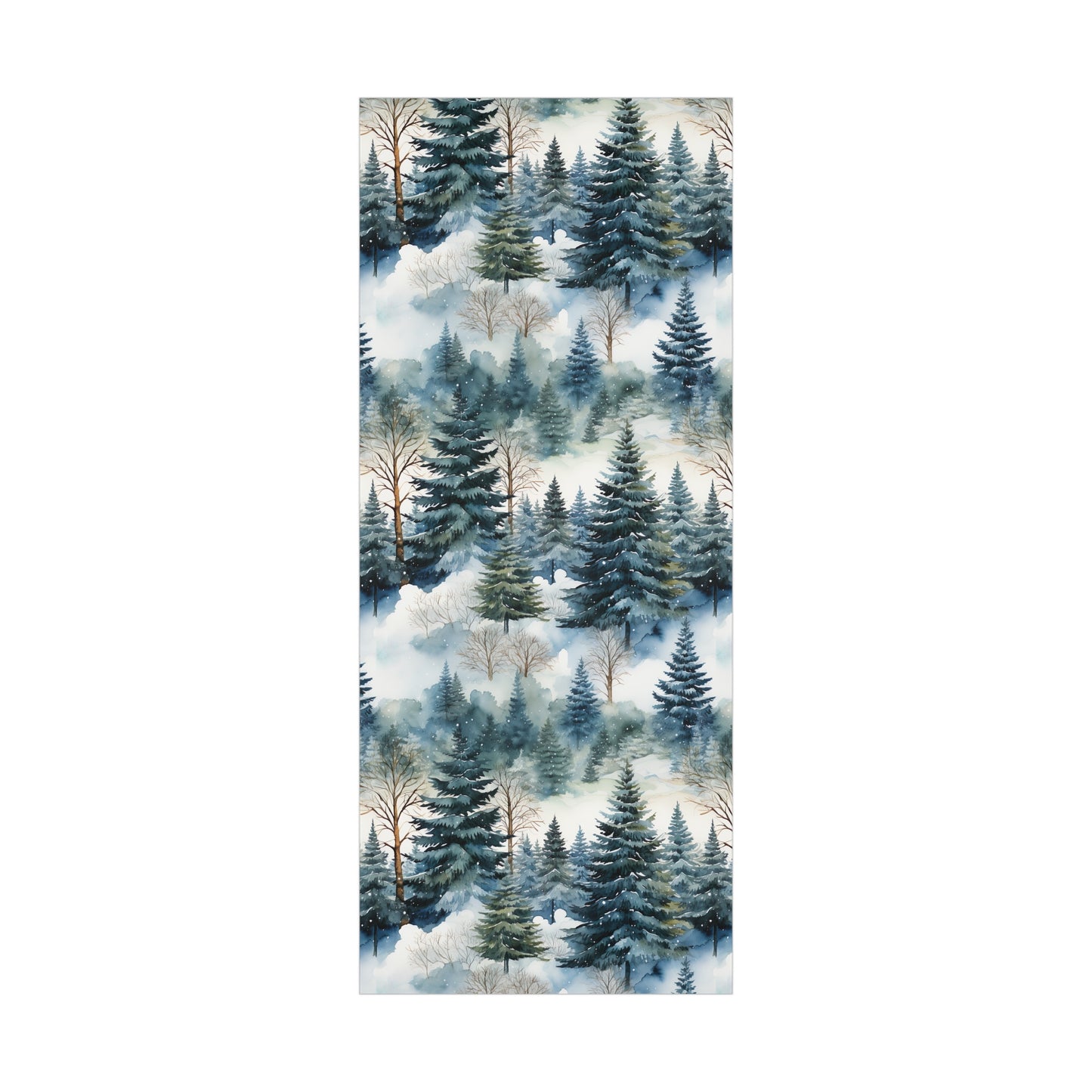 Pine Tree Forest Gift Wrap Papers