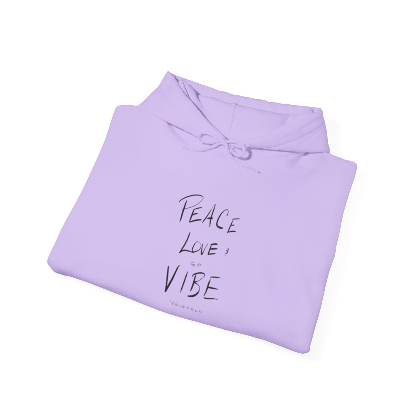 Peace love go vibe yourself Unisex Heavy Blend™ Hooded Sweatshirt