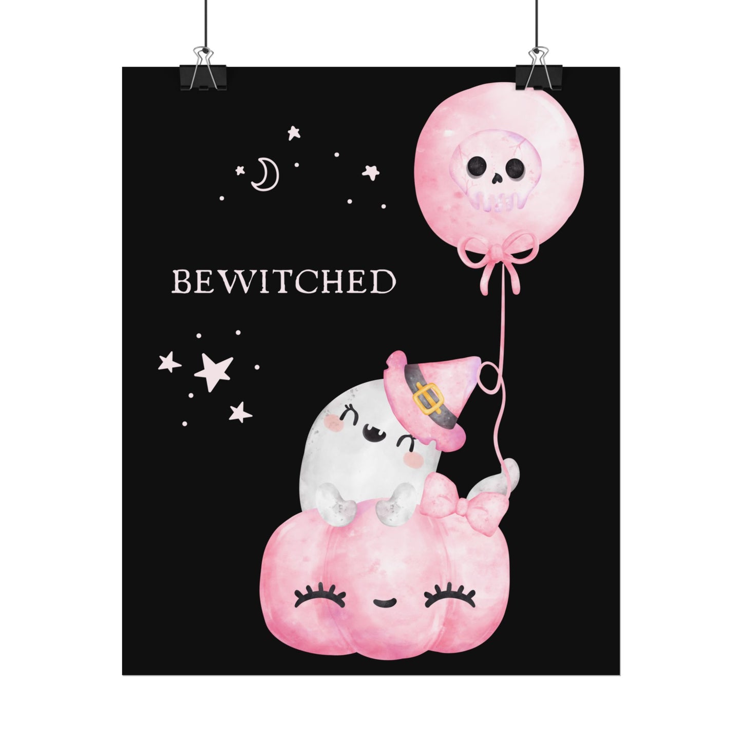 Bewitched Holding Hands Rolled Poster | Mystical Wall Art Decor