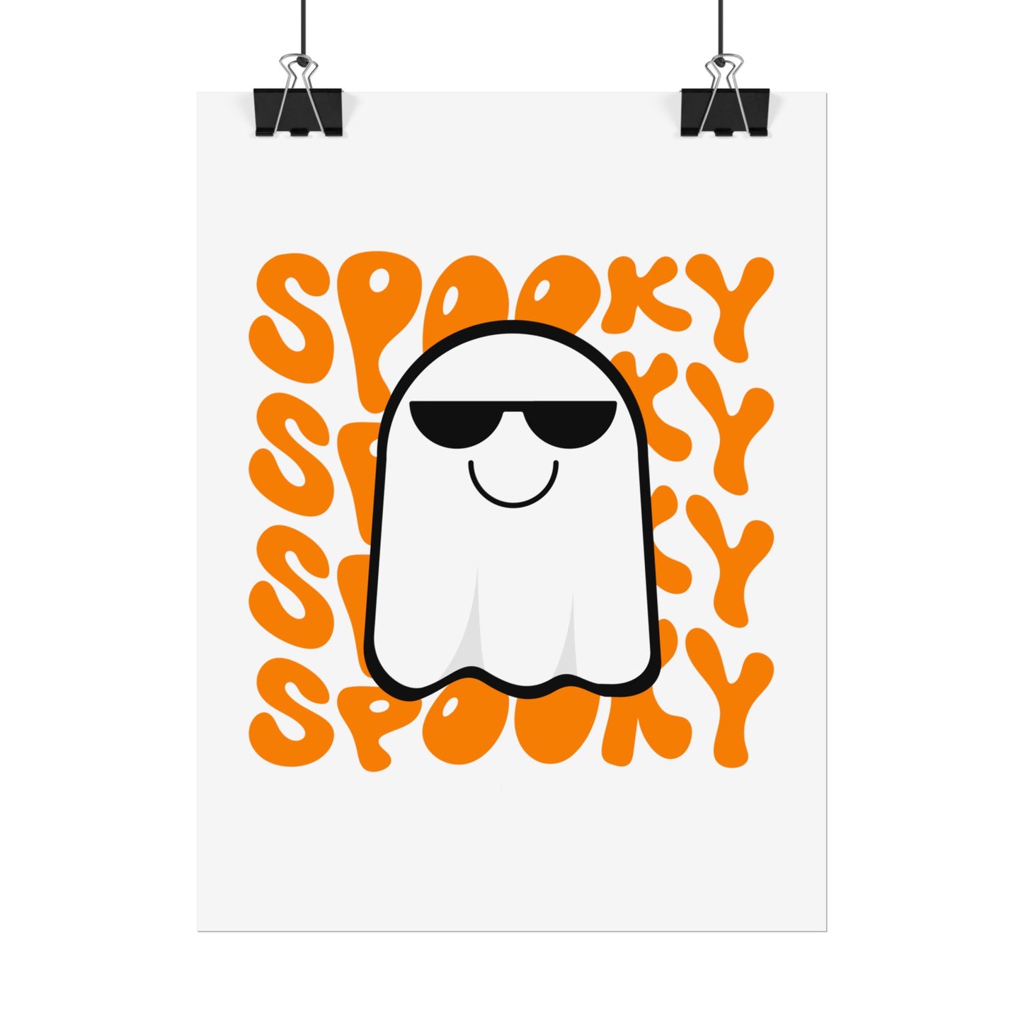 Spooky Rolled Poster | Halloween Wall Art Decor