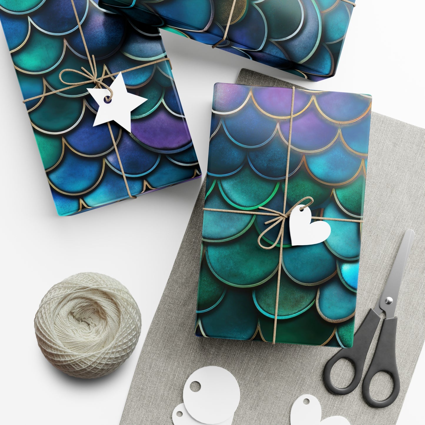 Mermaid Gift Wrap Papers