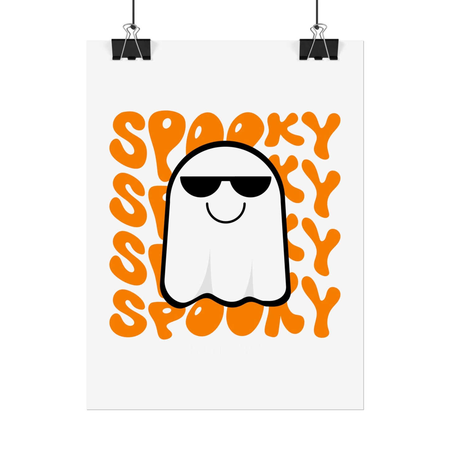 Spooky Rolled Poster | Halloween Wall Art Decor