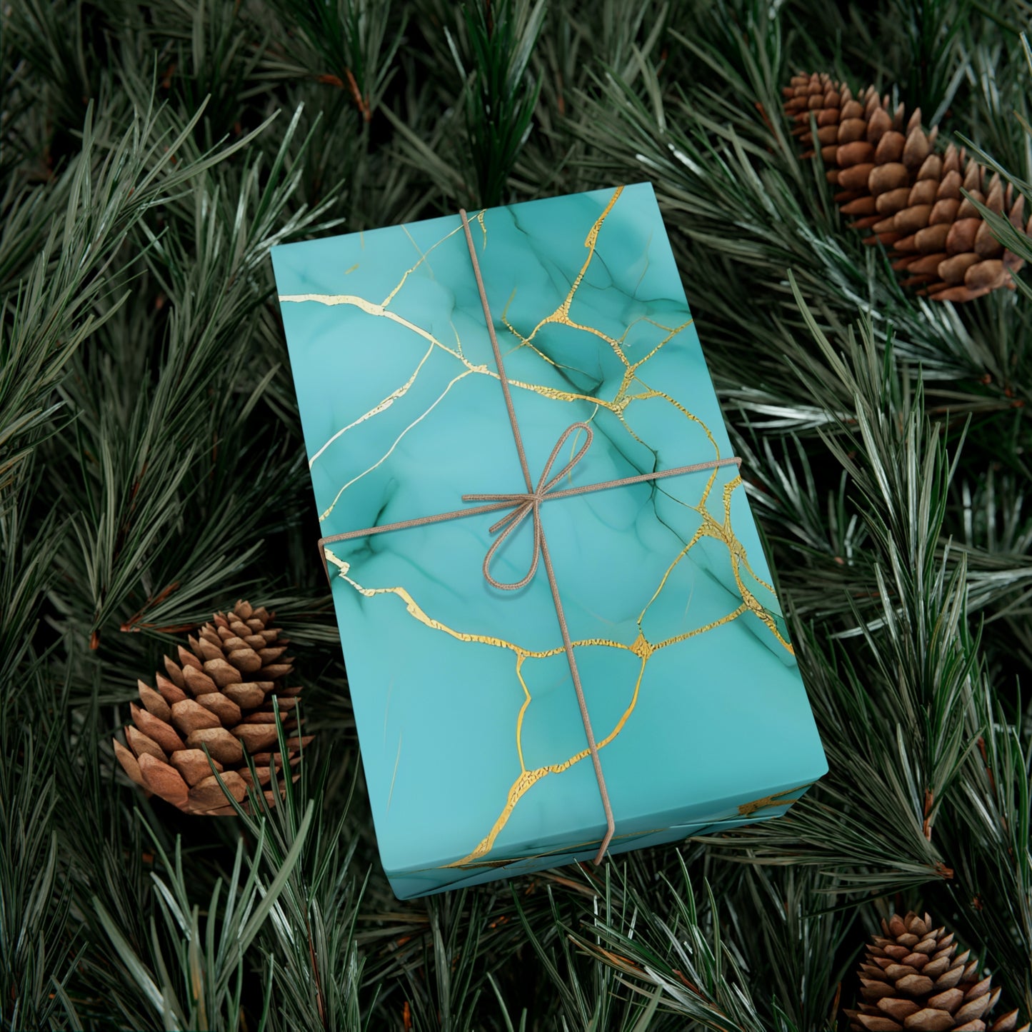 Turquoise Gift Wrap Papers