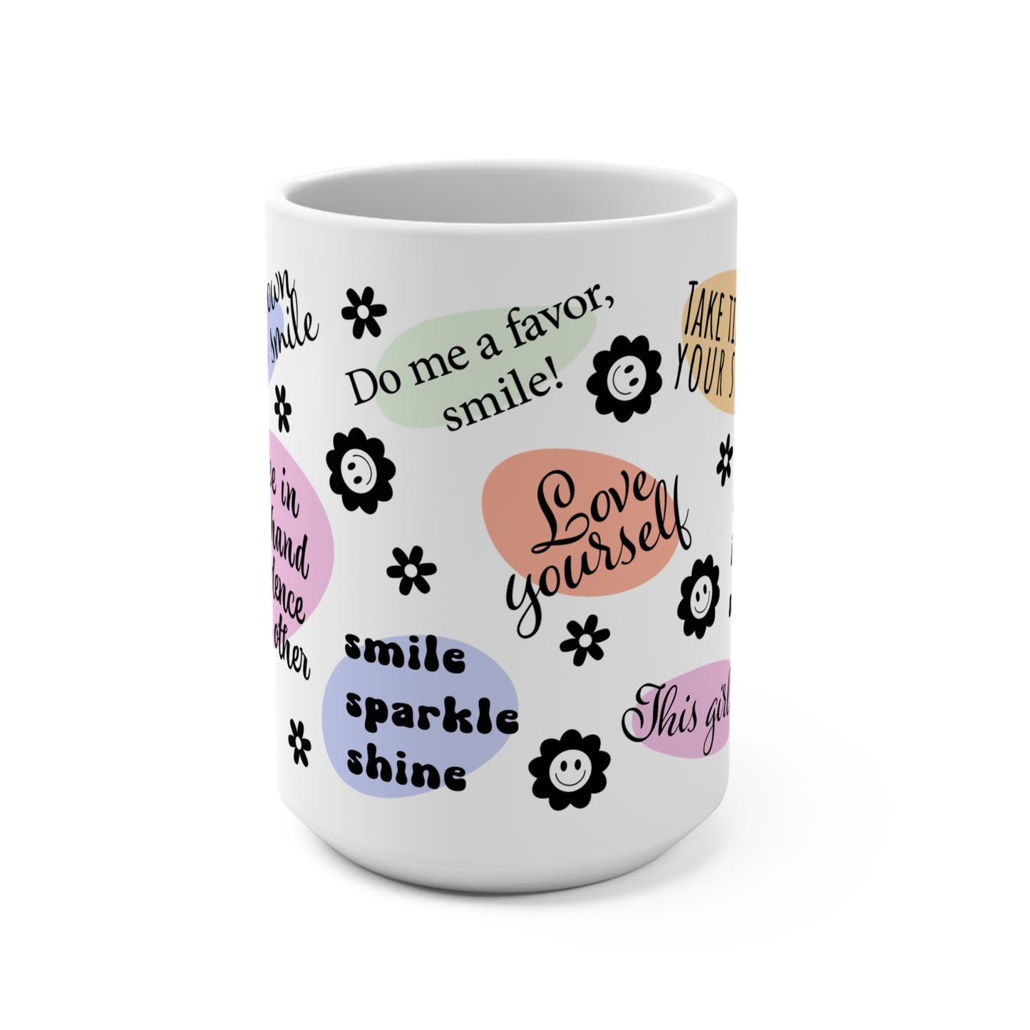 Positive Mental Health  Affirmation Mug 15oz