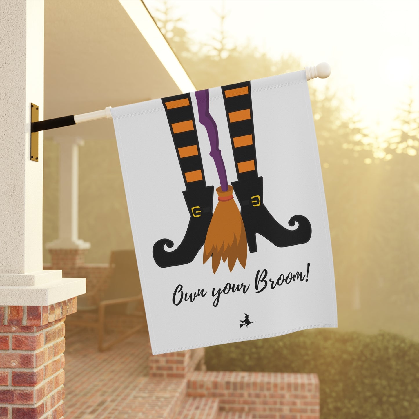 Own your broom Garden & House Banner