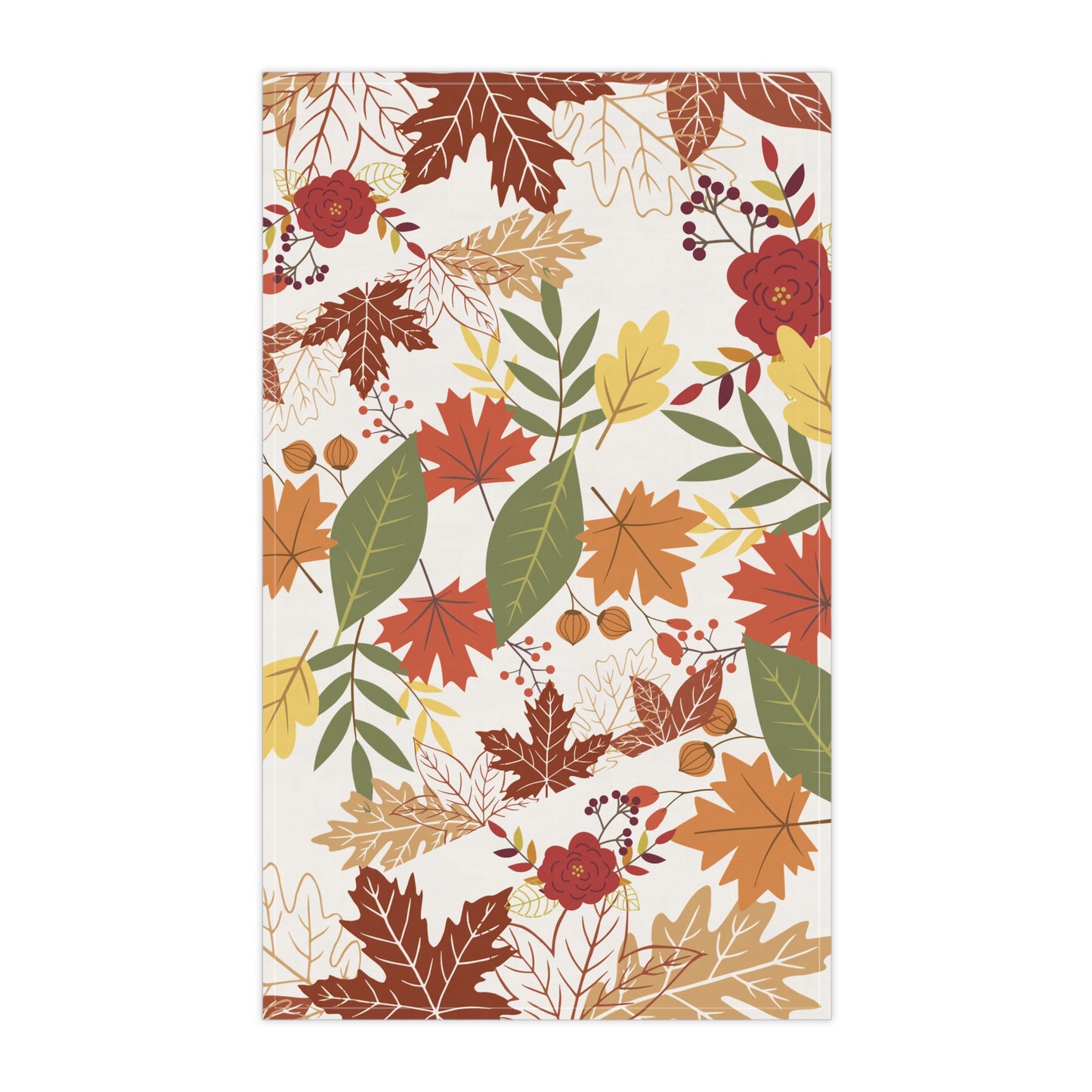 Fall Tea Towels | 100% Cotton Autumn-Themed Kitchen Towels