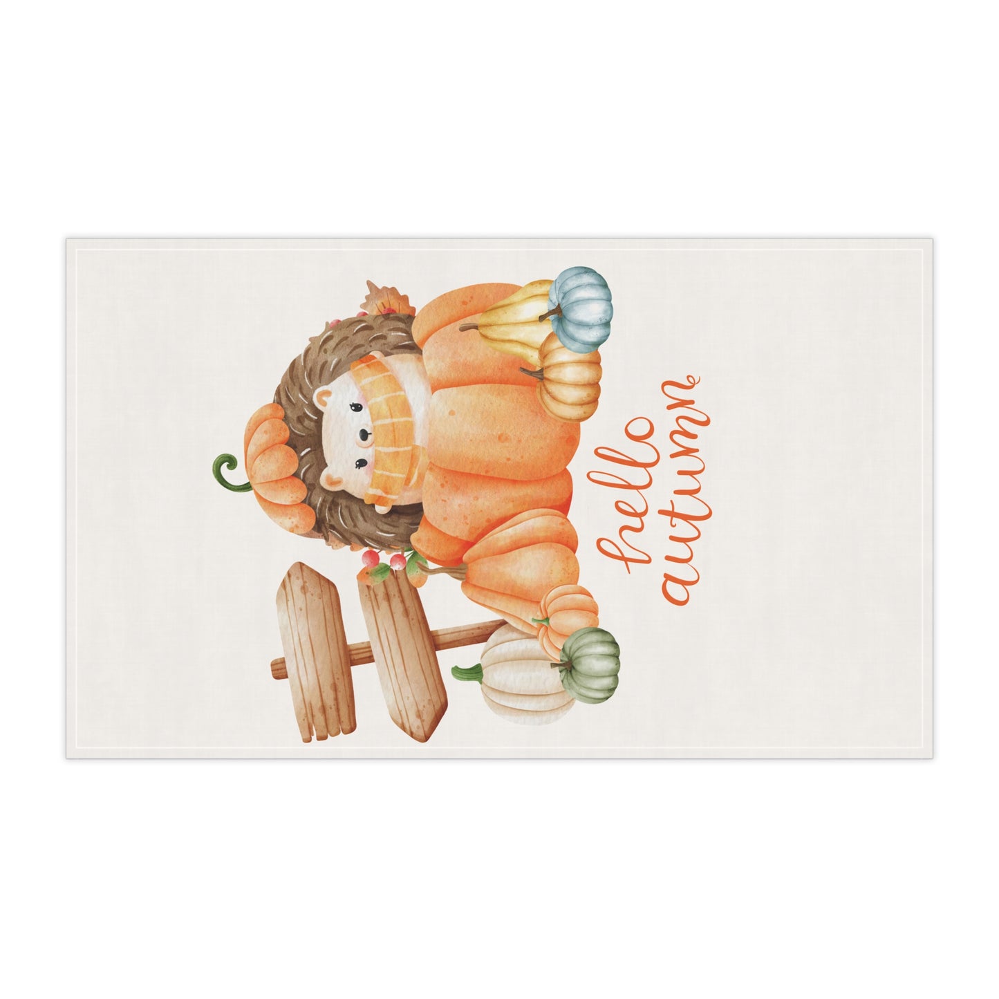 Hello Autumn Tea Towels (cotton)