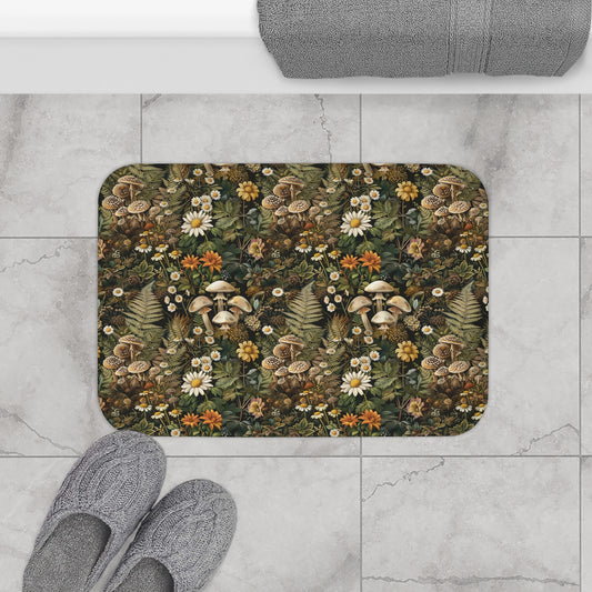 Woodland Flora Bath Mat