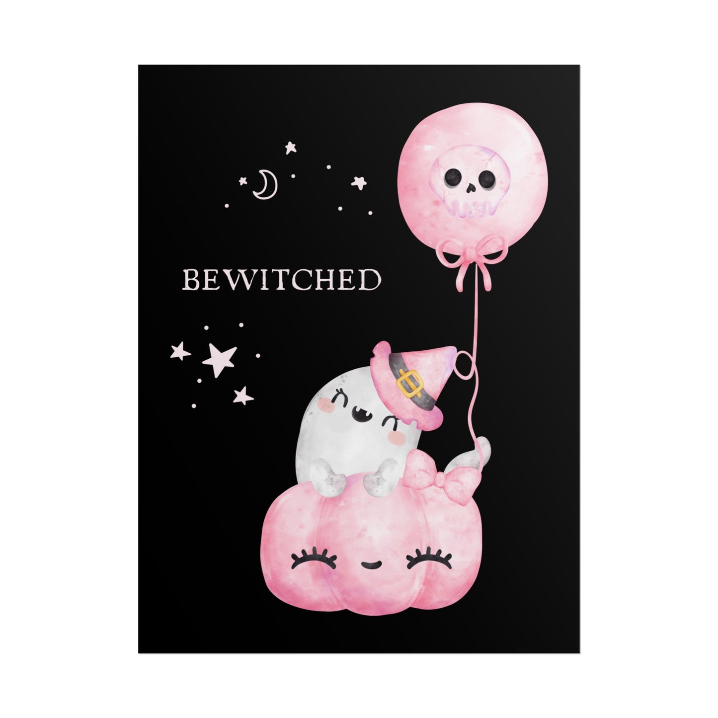 Bewitched Holding Hands Rolled Poster | Mystical Wall Art Decor