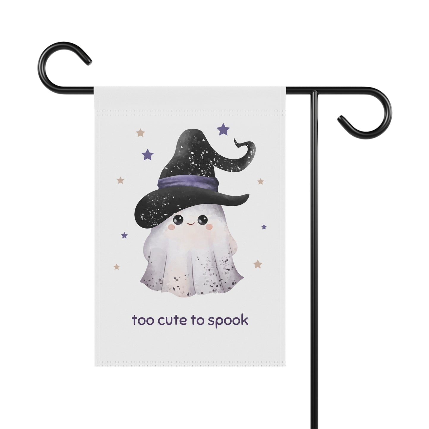 Too Cute to Spook Garden & House Banner | Fun Halloween Outdoor Decor