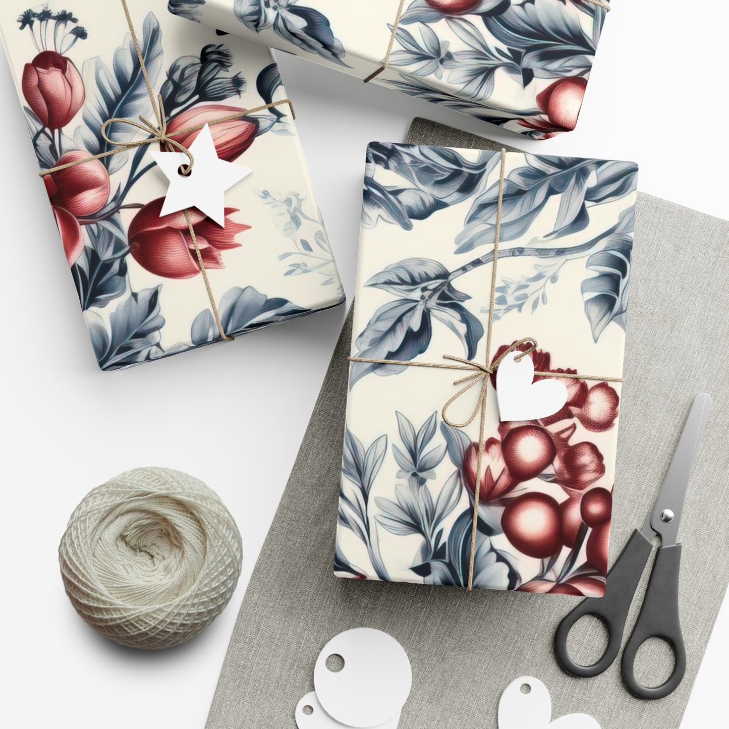 Ornamental Whisper Gift Wrap Papers