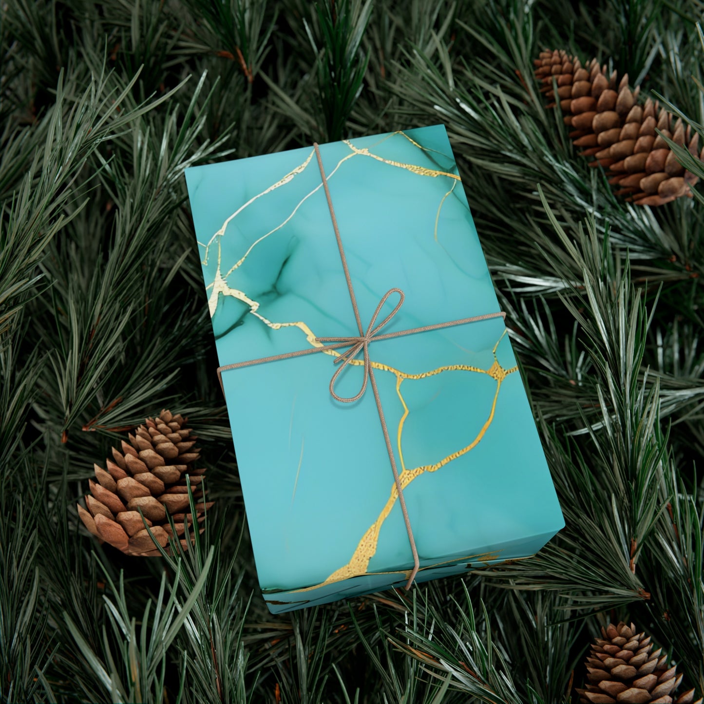 Turquoise Gift Wrap Papers